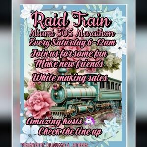 Miami 305 style Raid Train share show anything goes let's go